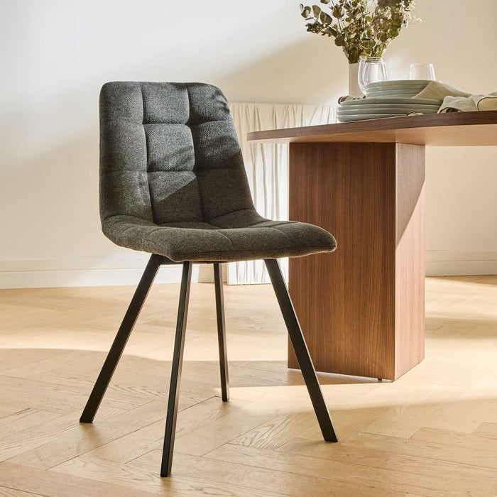 Calicosy - CHILI Set van 4 gestoffeerde stoelen - H87 cm