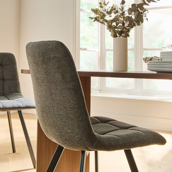 Calicosy - CHILI Set van 4 gestoffeerde stoelen - H87 cm