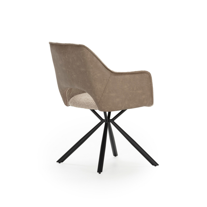 Calicosy - MARIEL Set van 2 Eetkamerstoelen - H47 cm