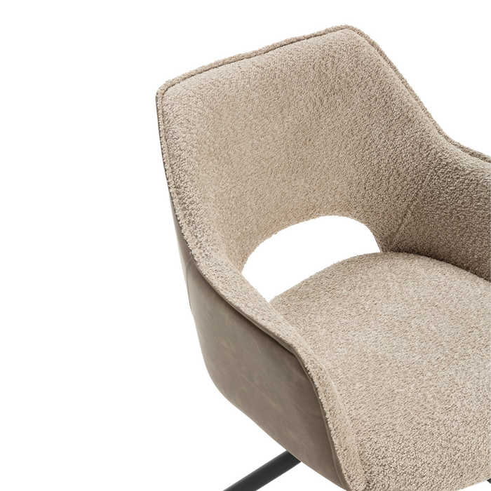 Calicosy - MARIEL Set van 2 Eetkamerstoelen - H47 cm