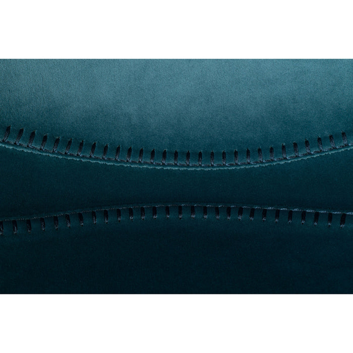 Dutchbone Franky Eetkamerstoelen Blauw - Set van 2