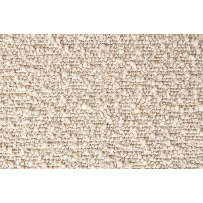 Dutchbone Barbara Eetkamerstoelen Bouclé Beige - Set van 2