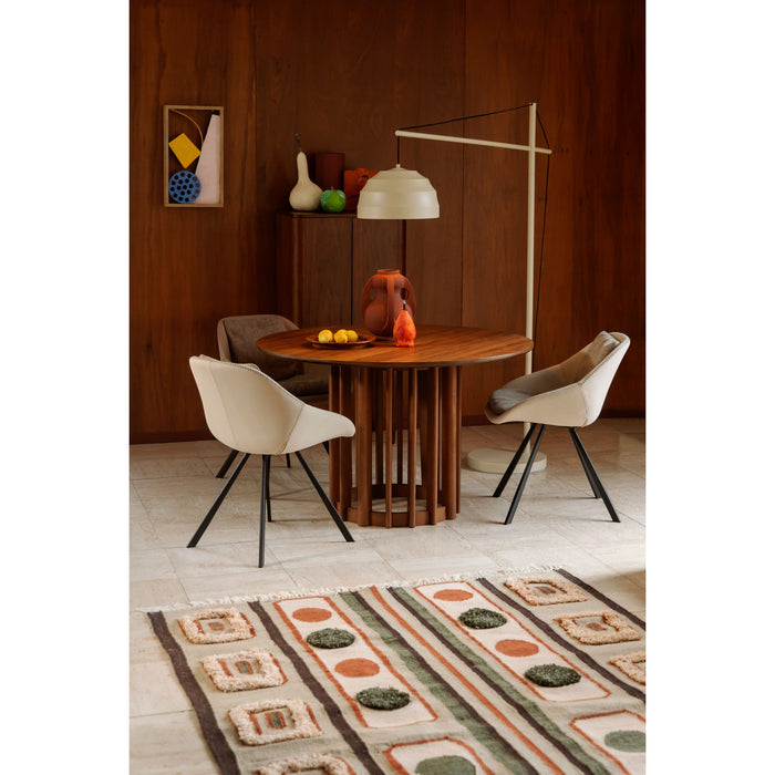 Dutchbone Wakefield Eetkamerstoelen Ivory - Set van 2 - Beige