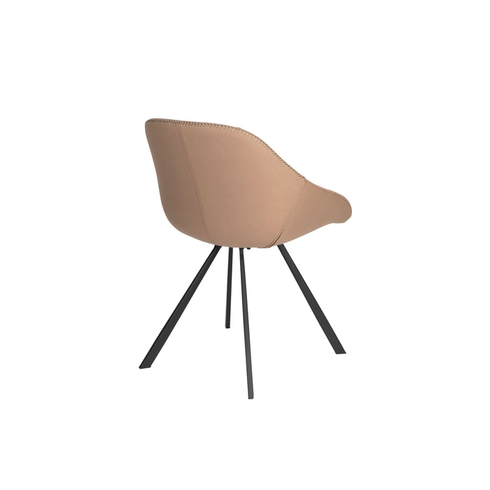 Dutchbone Wakefield Eetkamerstoelen Beige - Set van 2