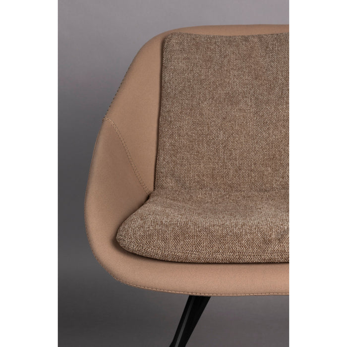 Dutchbone Wakefield Eetkamerstoelen Beige - Set van 2