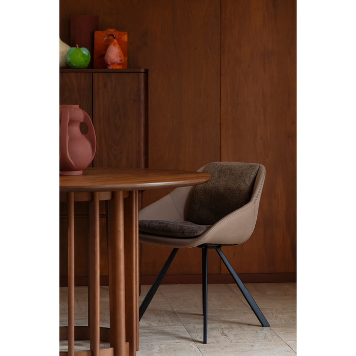 Dutchbone Wakefield Eetkamerstoelen Beige - Set van 2