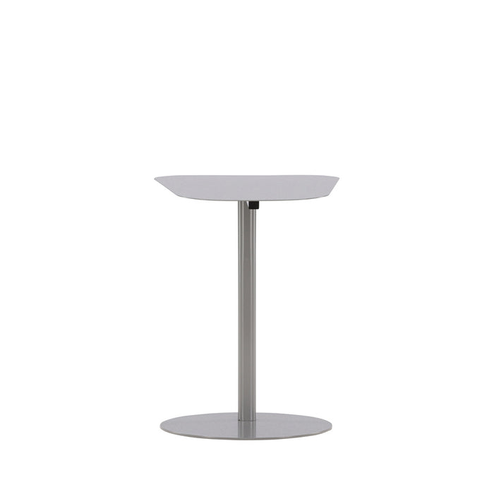 Fjôrd - Bijzettafel Lichtgrijs Metaal - 50x38x50cm - San Jose