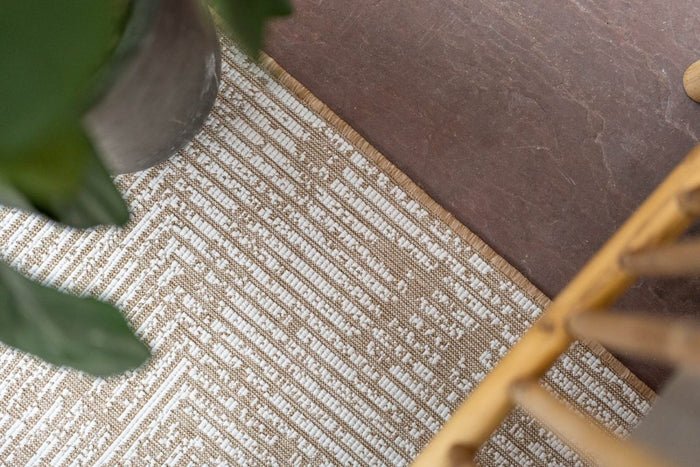 Interieur05 Jute buitenkleed Naturel Lines - 200 x 290 cm