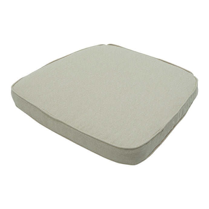 Madison - Zitkussen Wicker Beige Canvas eco - Ca. 48x48 cm - Set van 4