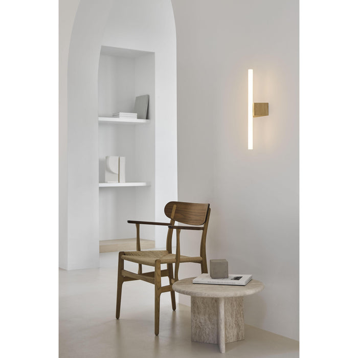 Minimism Single wandlamp medium naturel eiken