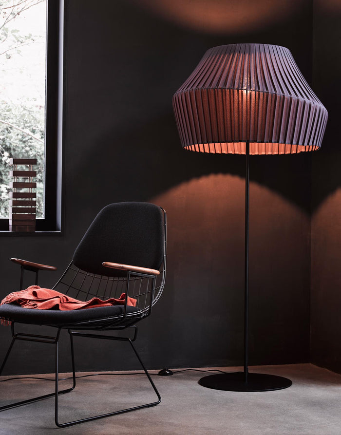 Pleat 50 vloerlamp Sand Taupe