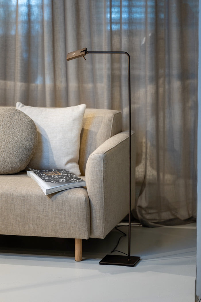 ETH Bart Vloerlamp 1L 5w Dim to Warm|Touch dimmer switch brons