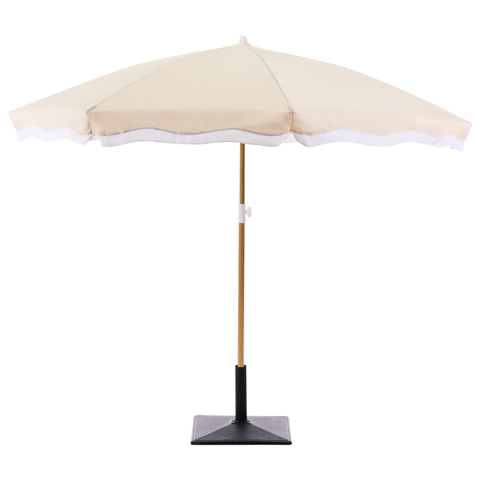Beliani - SESTRIERE - Tuinparasol - Beige - 232 cm - Polyester