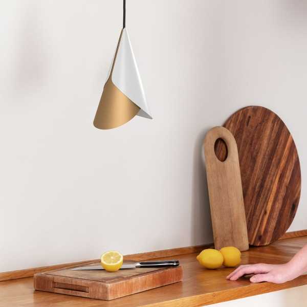 Umage Cornet hanglamp Nuance Olive staal