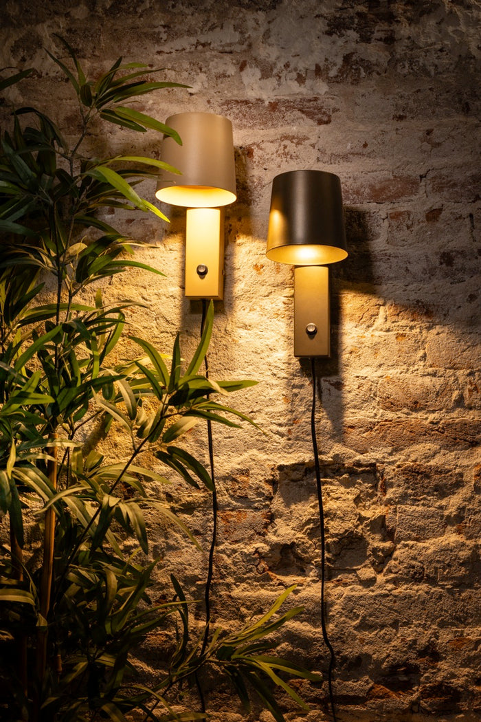 ETH Priscilla Wandlamp 1xE27 Anodic Brown