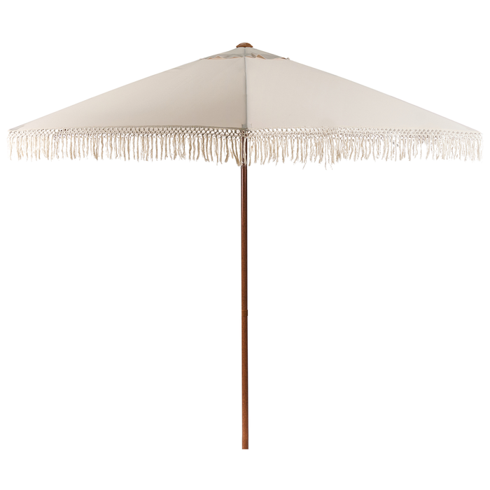 Beliani - MURASA - Tuinparasol - Beige - 258 cm - Polyester