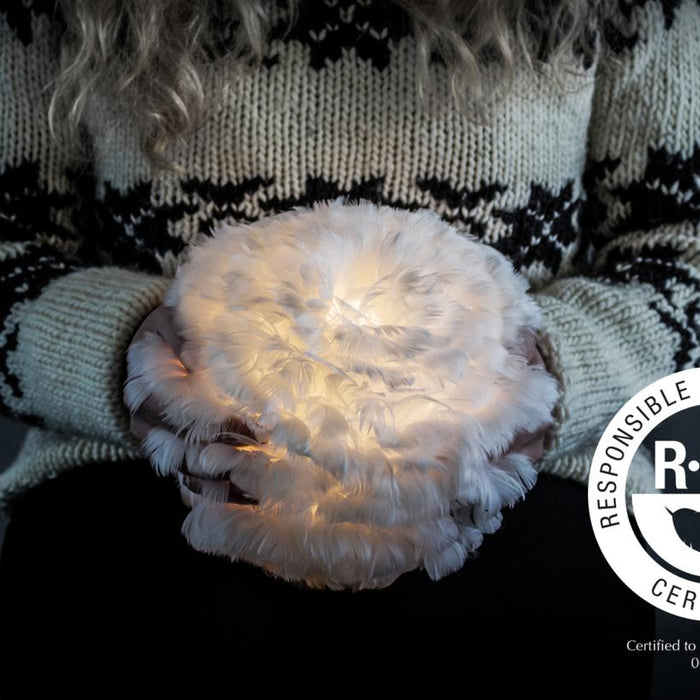 Umage Eos hanglamp micro Ø22 zwart snoer, lichtgrijs