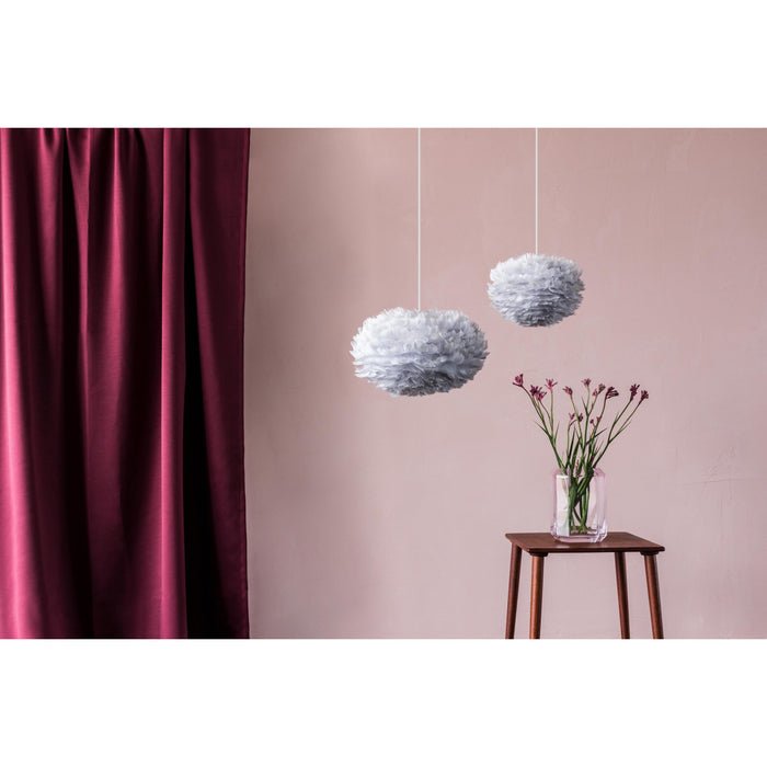 Umage Eos hanglamp mini Ø35 wit snoer, lichtgrijs