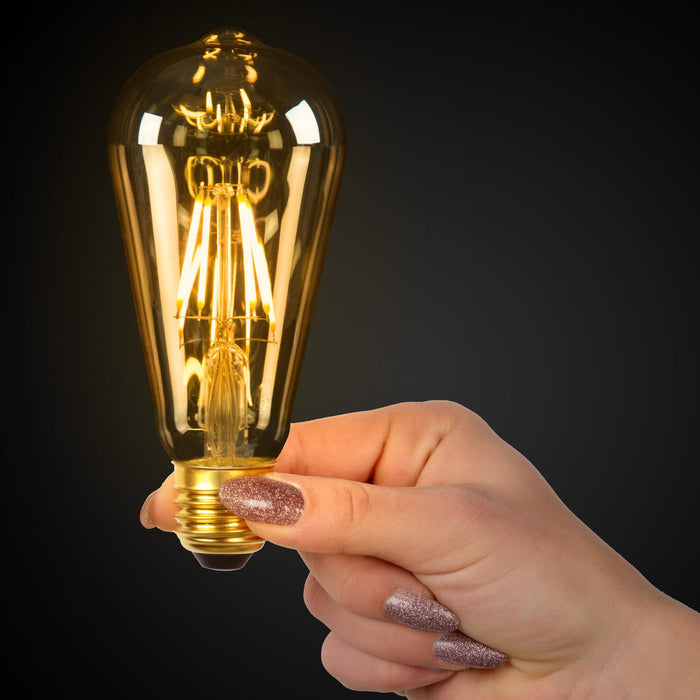 Lucide ST64 Filament lamp - Amber (set van 2)