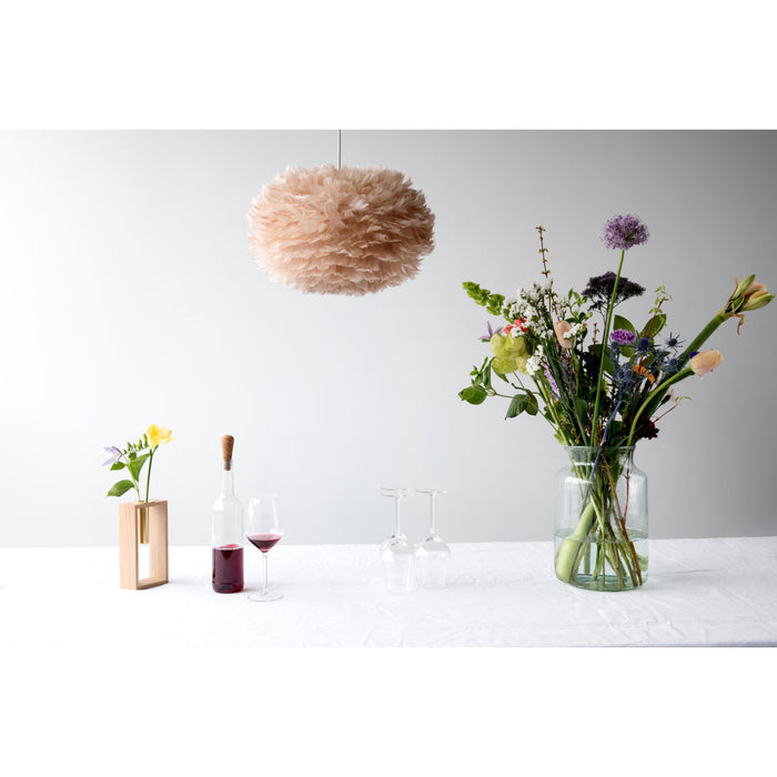 Umage Eos hanglamp medium Ø45 zwart snoer, lichtblauw