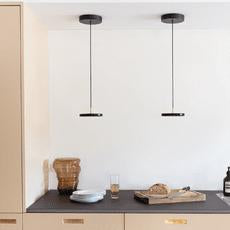 Asteria Micro hanglamp dimbaar LED Ø15 messing|nuance oranje