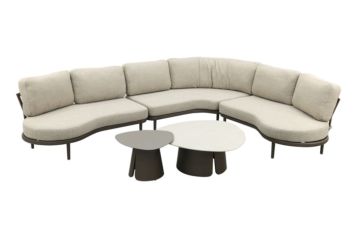 VDG Saranda organische loungeset - Terre