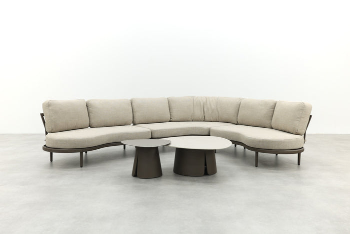 VDG Saranda organische loungeset - Terre