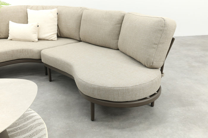 VDG Saranda organische loungeset - Terre