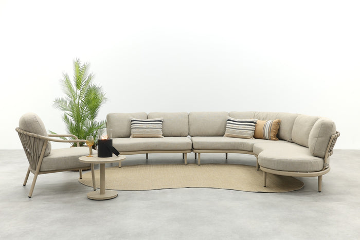 VDG Saranda organische loungebank - Latte