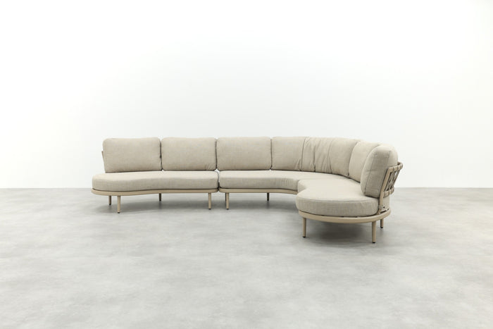 VDG Saranda organische loungebank - Latte