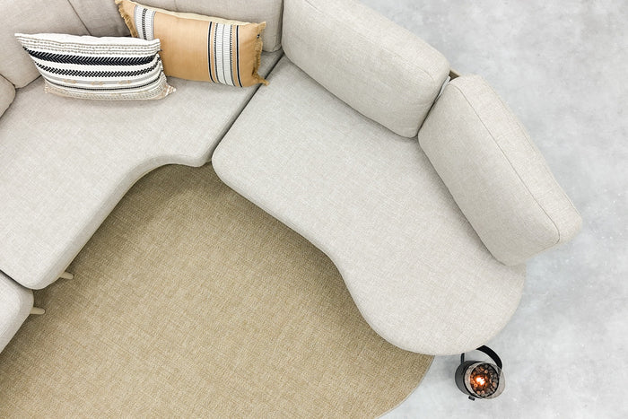 VDG Saranda organische loungebank - Latte