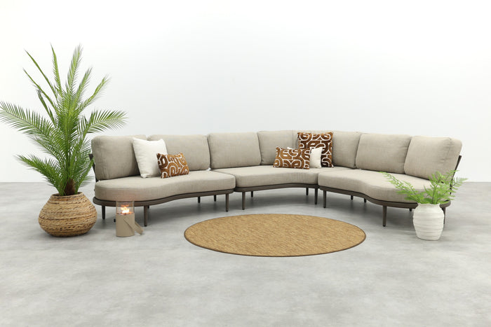 VDG Saranda organische loungebank - Terre