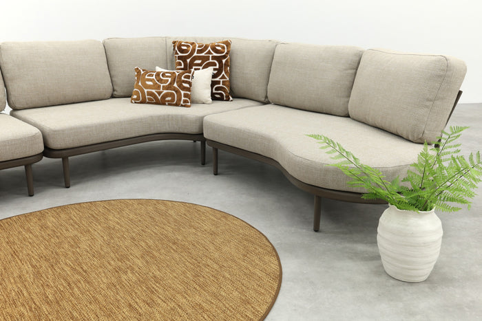 VDG Saranda organische loungebank - Terre