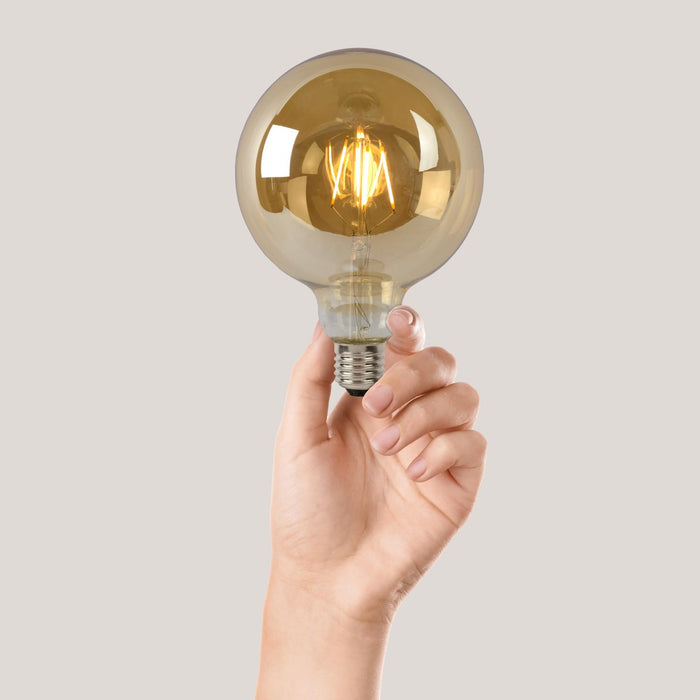 Lucide G125 Filament lamp - Amber (set van 2)