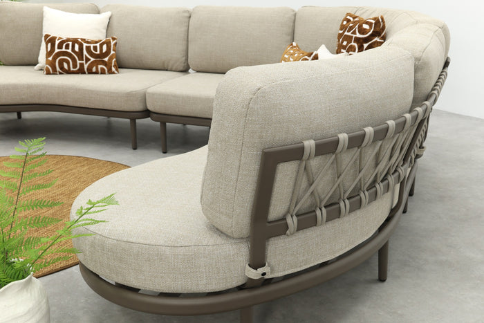 VDG Saranda organische loungebank - Terre