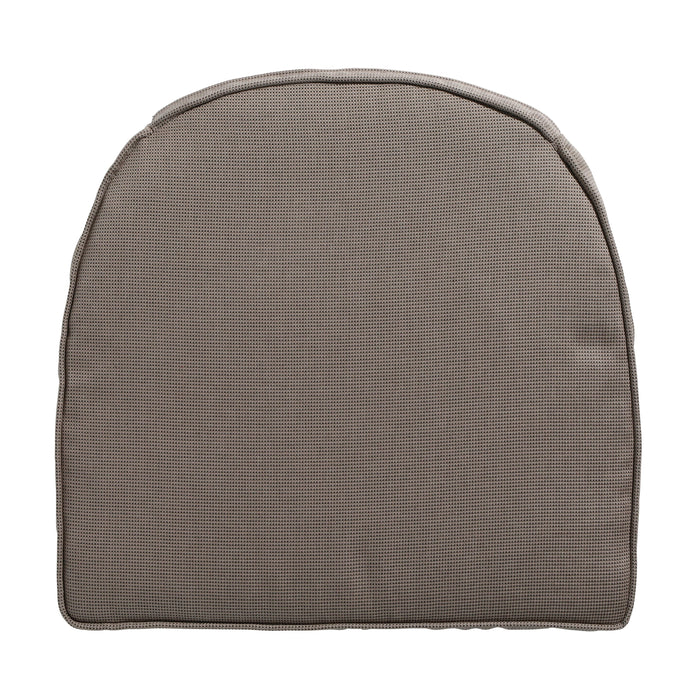 Madison - Zitkussen Wicker York Rib liver - Ca. 48x48 cm - Set van 4