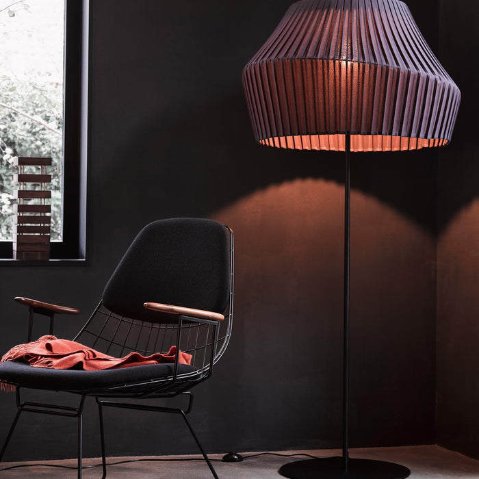 Pleat 75 vloerlamp Off White