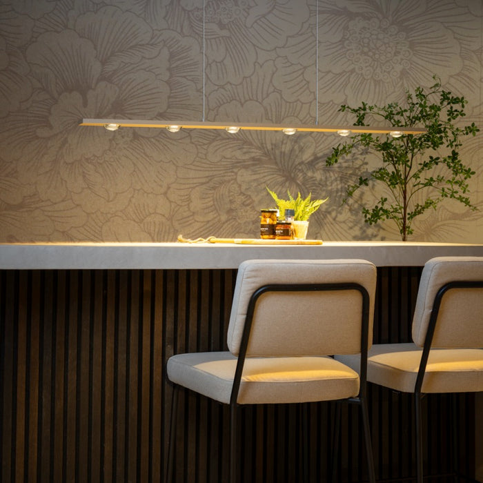 ETH Jake Hanglamp Led met lens 2700k 42w zwart dimbaar op lamp