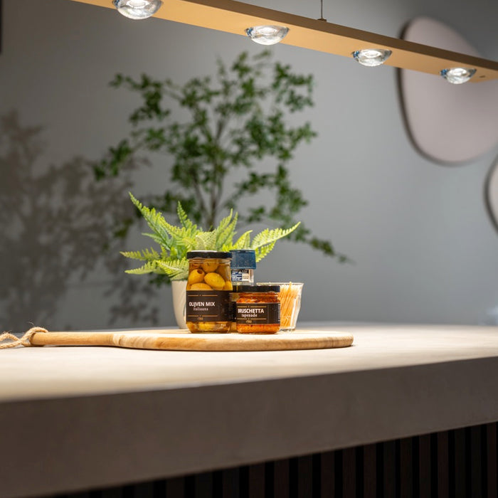 ETH Jake Hanglamp Led met lens 2700k 42w zwart dimbaar op lamp