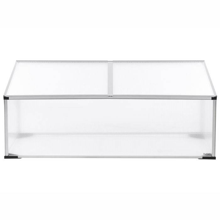 Beliani - SERIFOS - Tuinkas - Zilver - 41 cm - Polycarbonaat