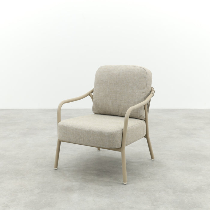 VDG Pisa low-dining tuinstoel - Latte