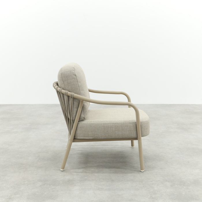 VDG Pisa low-dining tuinstoel - Latte