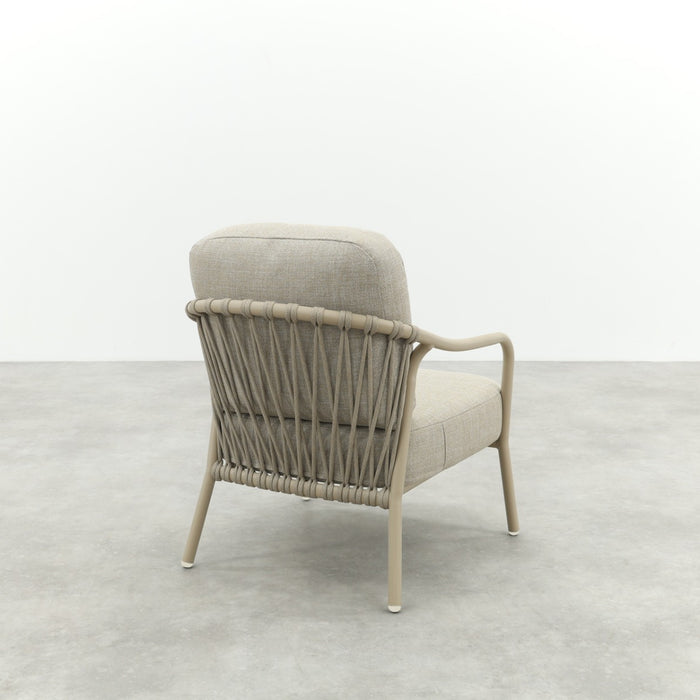 VDG Pisa low-dining tuinstoel - Latte