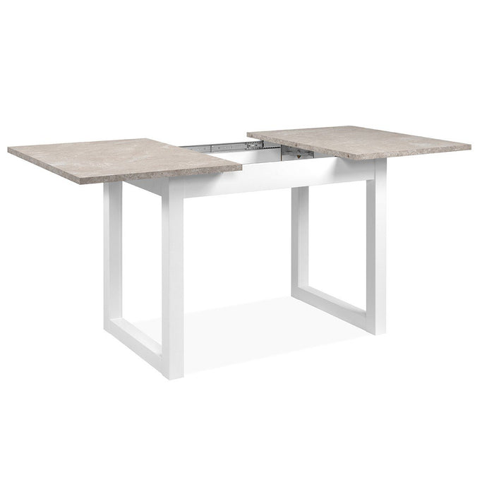 Calicosy - HOUSTON Uitschuifbare eettafel - H75 cm - Wit