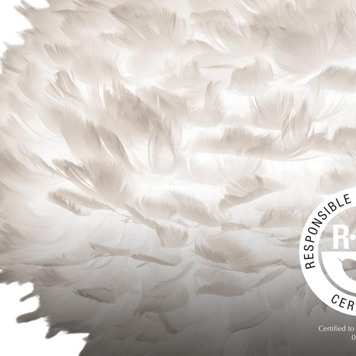 Umage Eos Esther hanglamp large 75x49 zwart snoer, wit