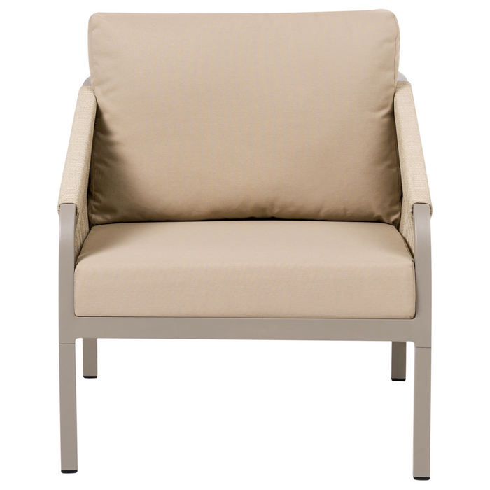 Beliani - MURATO - Loungeset 5-zits - Beige - Aluminium