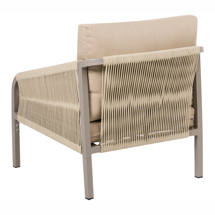 Beliani - MURATO - Loungeset 5-zits - Beige - Aluminium