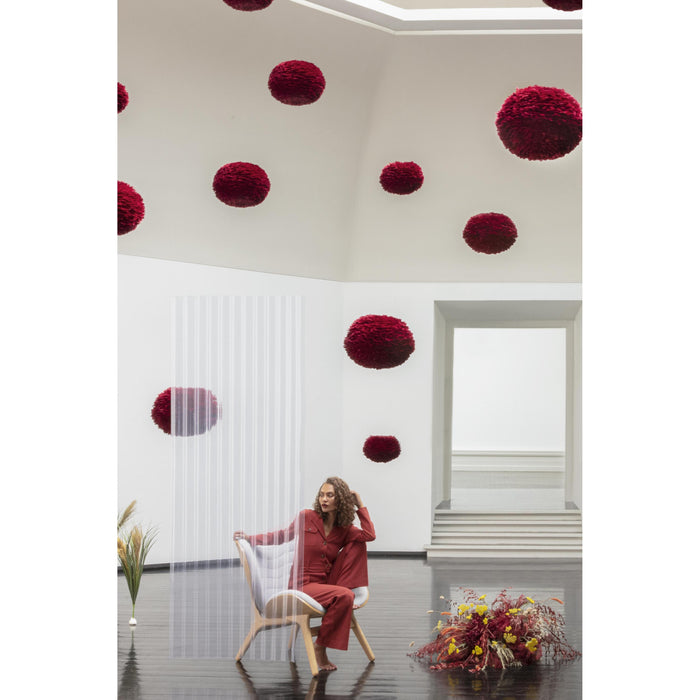 Umage Eos hanglamp large Ø65 wit snoer, lichtblauw