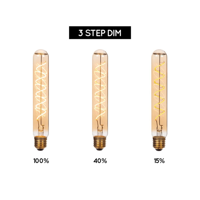 Lucide T32 Filament lamp - Amber (set van 4)