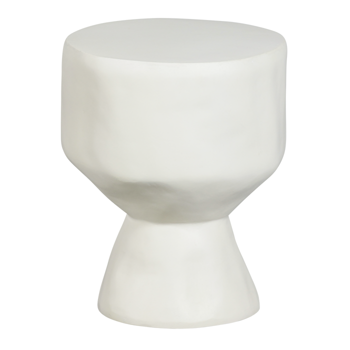 WOOOD Aur Bijzettafel - Polymeer - Naturel - 50x40x40